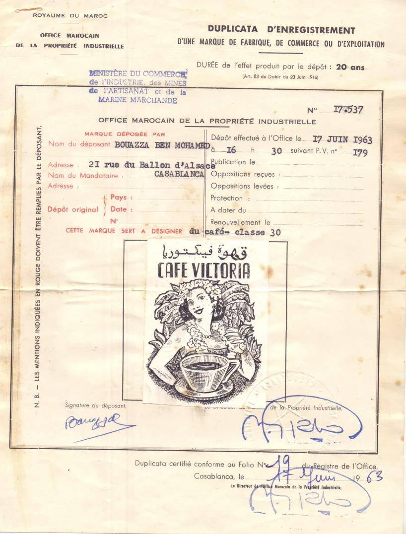 Documento oficial de adquisición – 1963